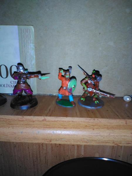 Grup pick of WA minis I have just painted