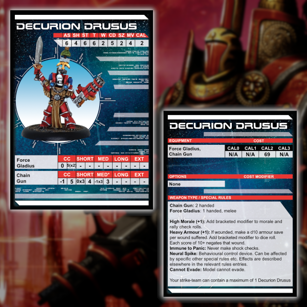 Drusus - Card - promo